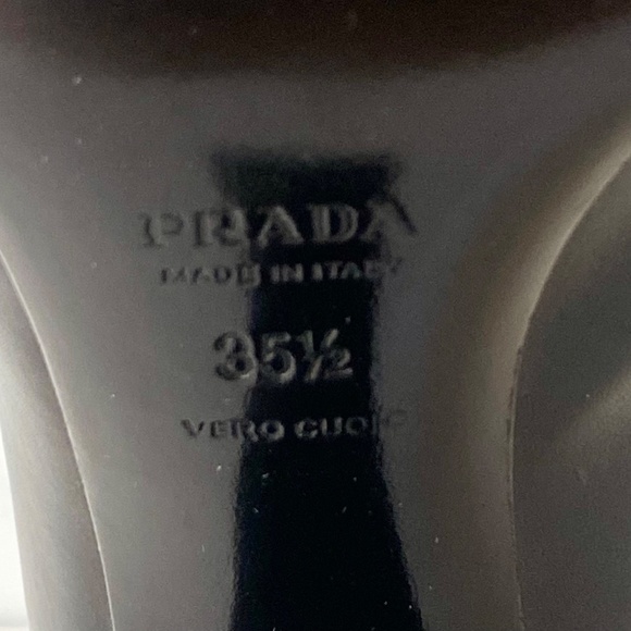 PRADA Mary Jane Shoes size 5.5. - Picture 8 of 8